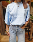 T-SHIRT MANICHE LARGHE