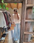 MAGLIA OVERSIZE CON INSERTI IN PELO