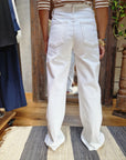 JEANS BIANCO PALAZZO