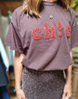 T-SHIRT''CH!C''