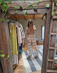 PANTALONE IN MAGLIA TRAFORATA