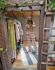 PANTALONE IN MAGLIA TRAFORATA
