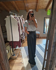 PANTALONE AMPIO CON CINTURA