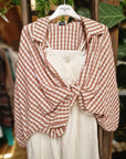 CAMICIA CHECK NODO
