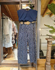 PANTALONI A POIS CON CINTURA