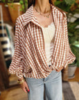 CAMICIA CHECK NODO