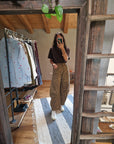 JEANS BALLOON LEOPARDATI