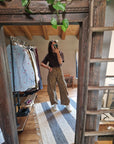 JEANS BALLOON LEOPARDATI