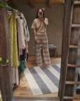 PANTALONE IN MAGLIA TRAFORATA