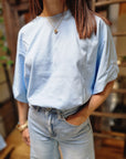 T-SHIRT MANICHE LARGHE