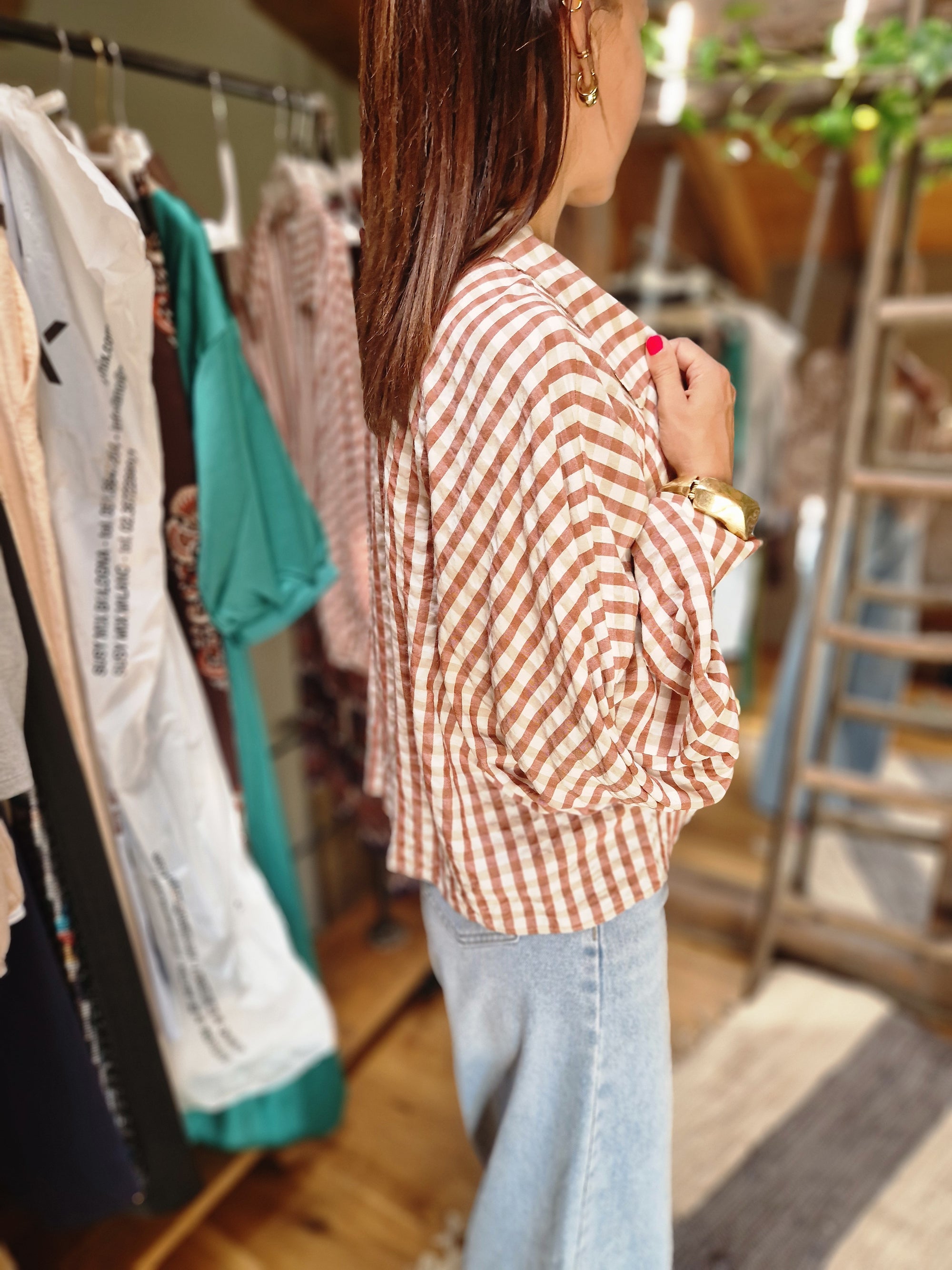 CAMICIA CHECK NODO