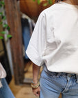 T-SHIRT MANICHE LARGHE