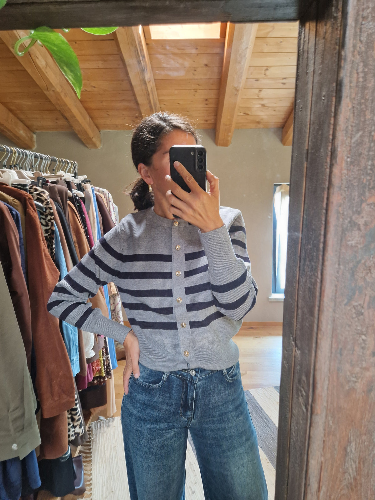 CARDIGAN COREANA RIGHE