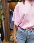 T-SHIRT MANICHE LARGHE