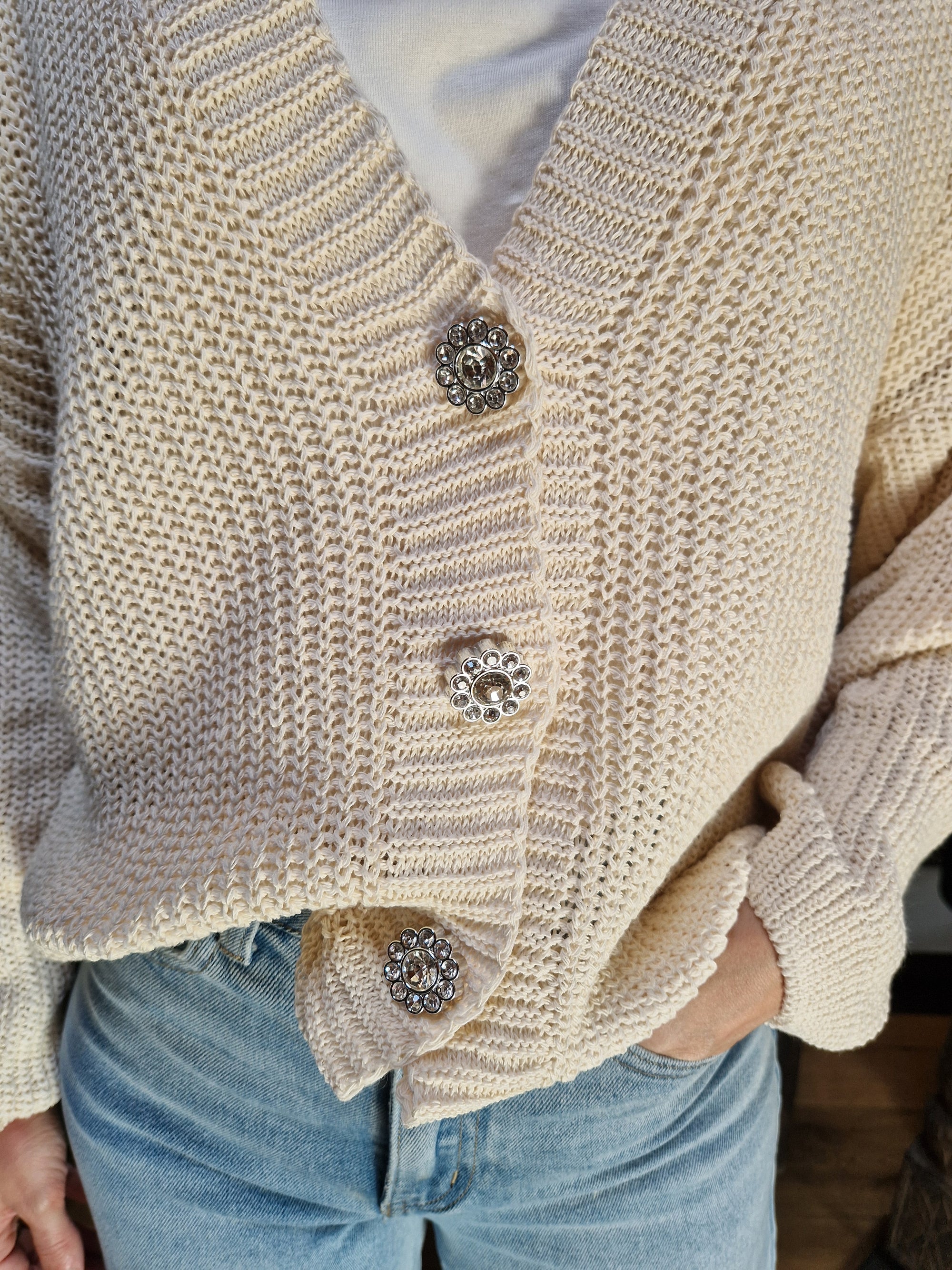 CARDIGAN BOTTONI GIOIELLO
