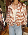 CAMICIA CHECK NODO
