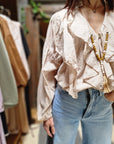 CAMICIA ROUGE CON COLLANA