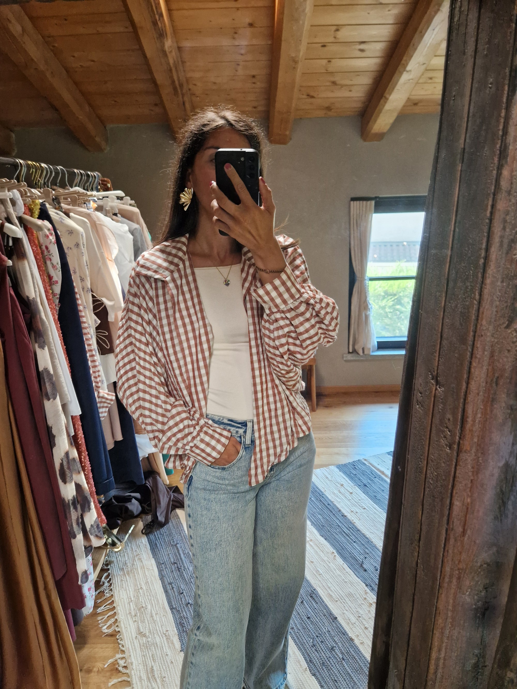CAMICIA CHECK NODO