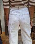 JEANS BIANCO PALAZZO