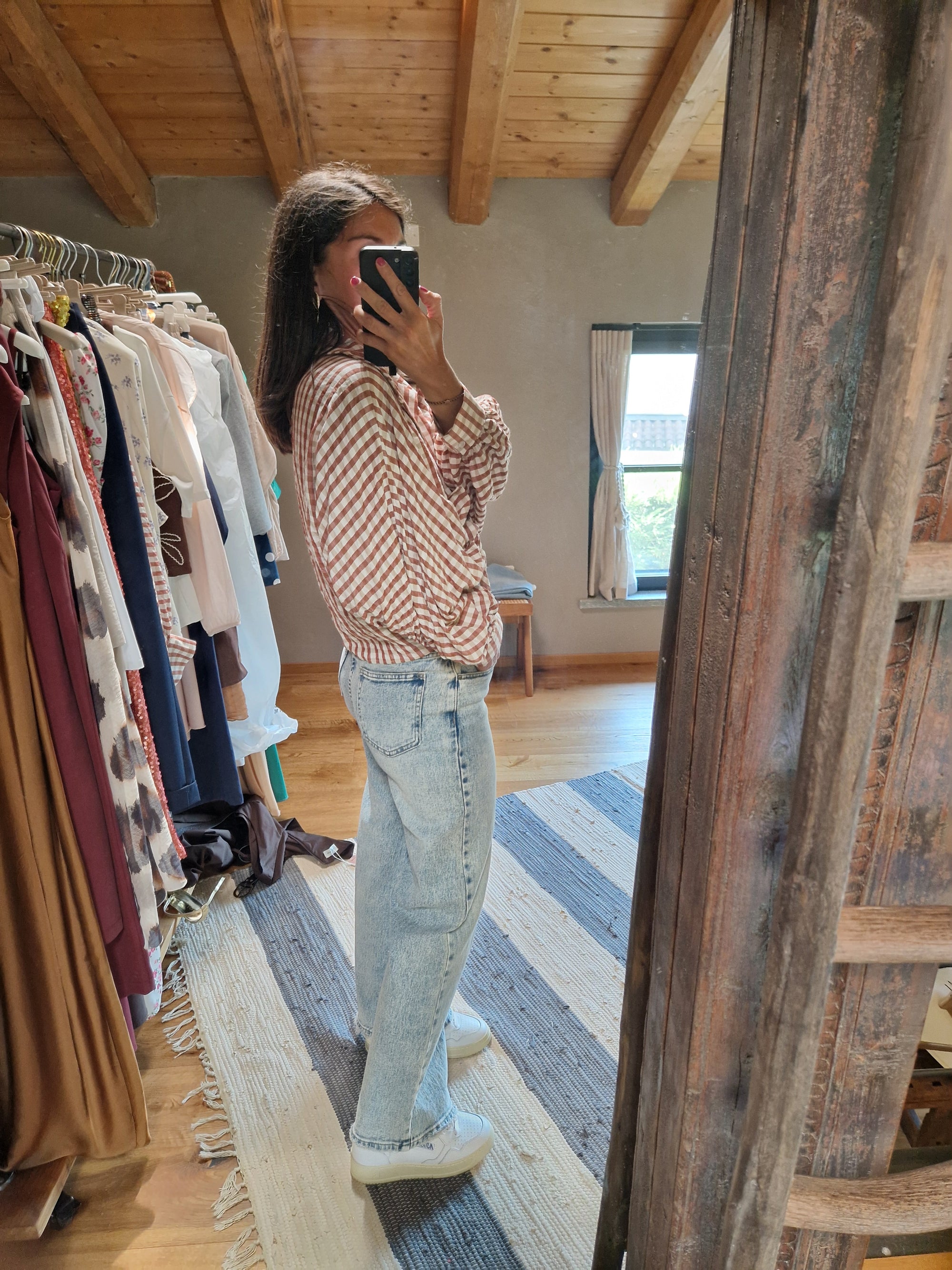 CAMICIA CHECK NODO