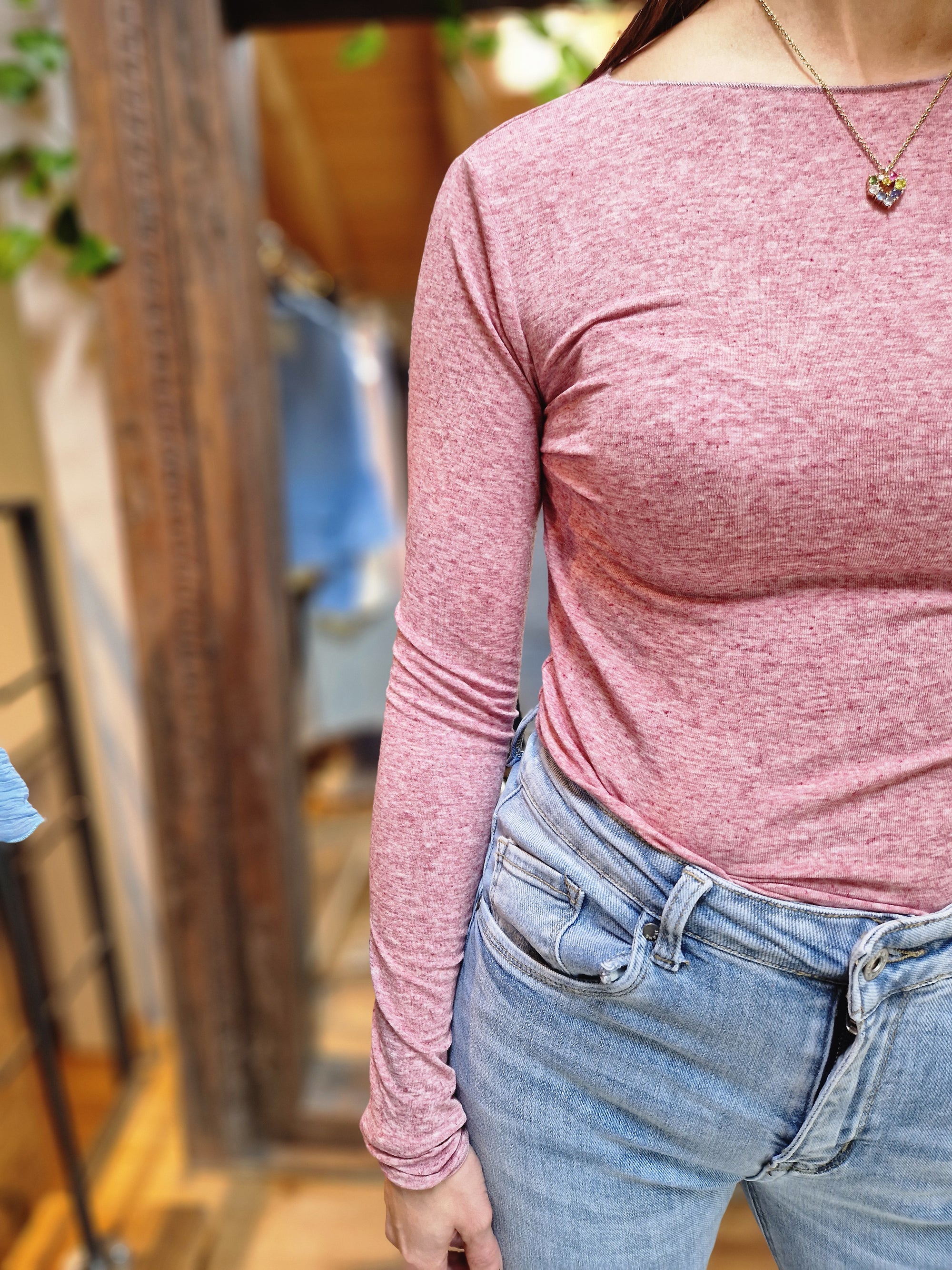 MAGLIA GIROCOLLO MANICA LUNGA