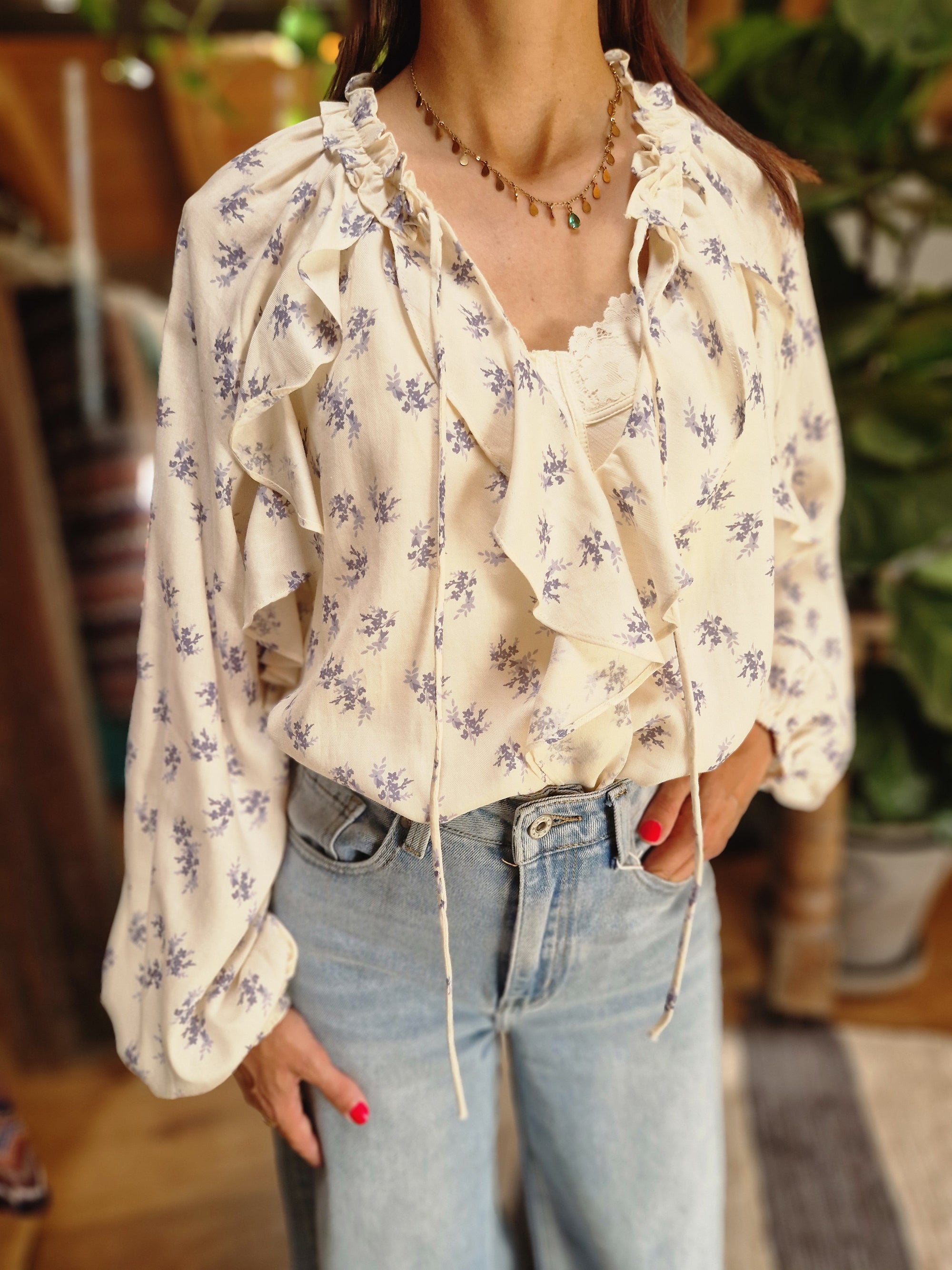 BLUSA FIORELLINI
