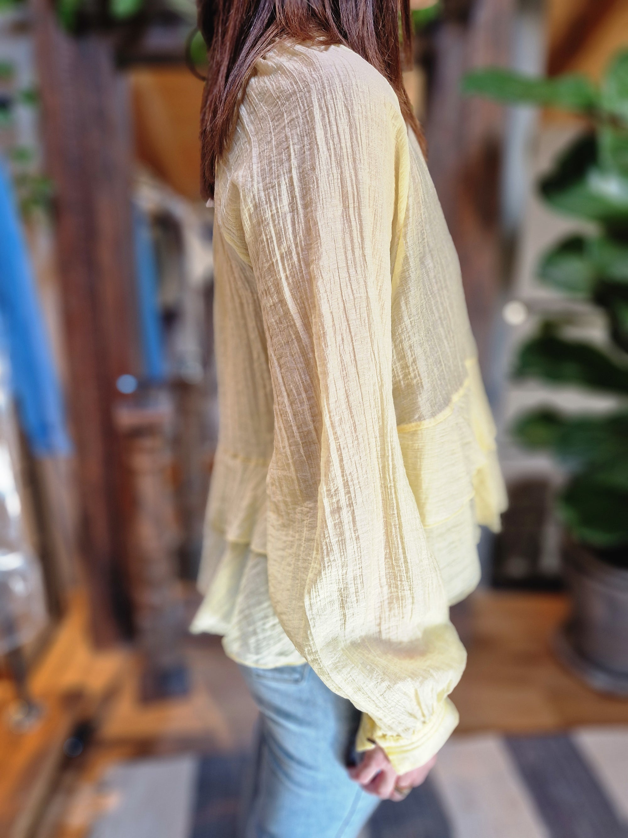 BLUSA SCOLLO PROFONDO