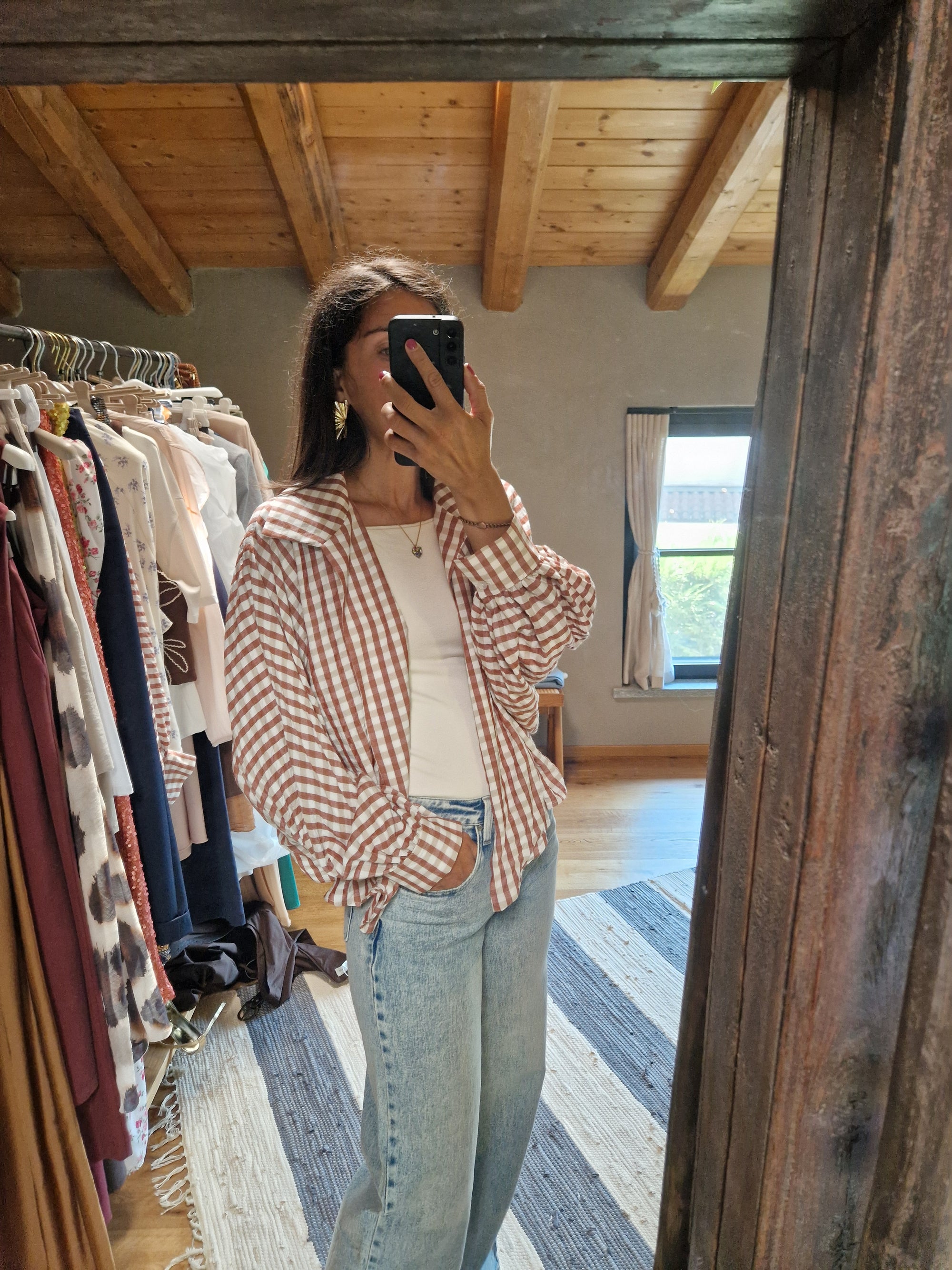 CAMICIA CHECK NODO