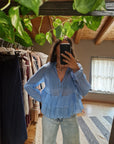 BLUSA SCOLLO PROFONDO