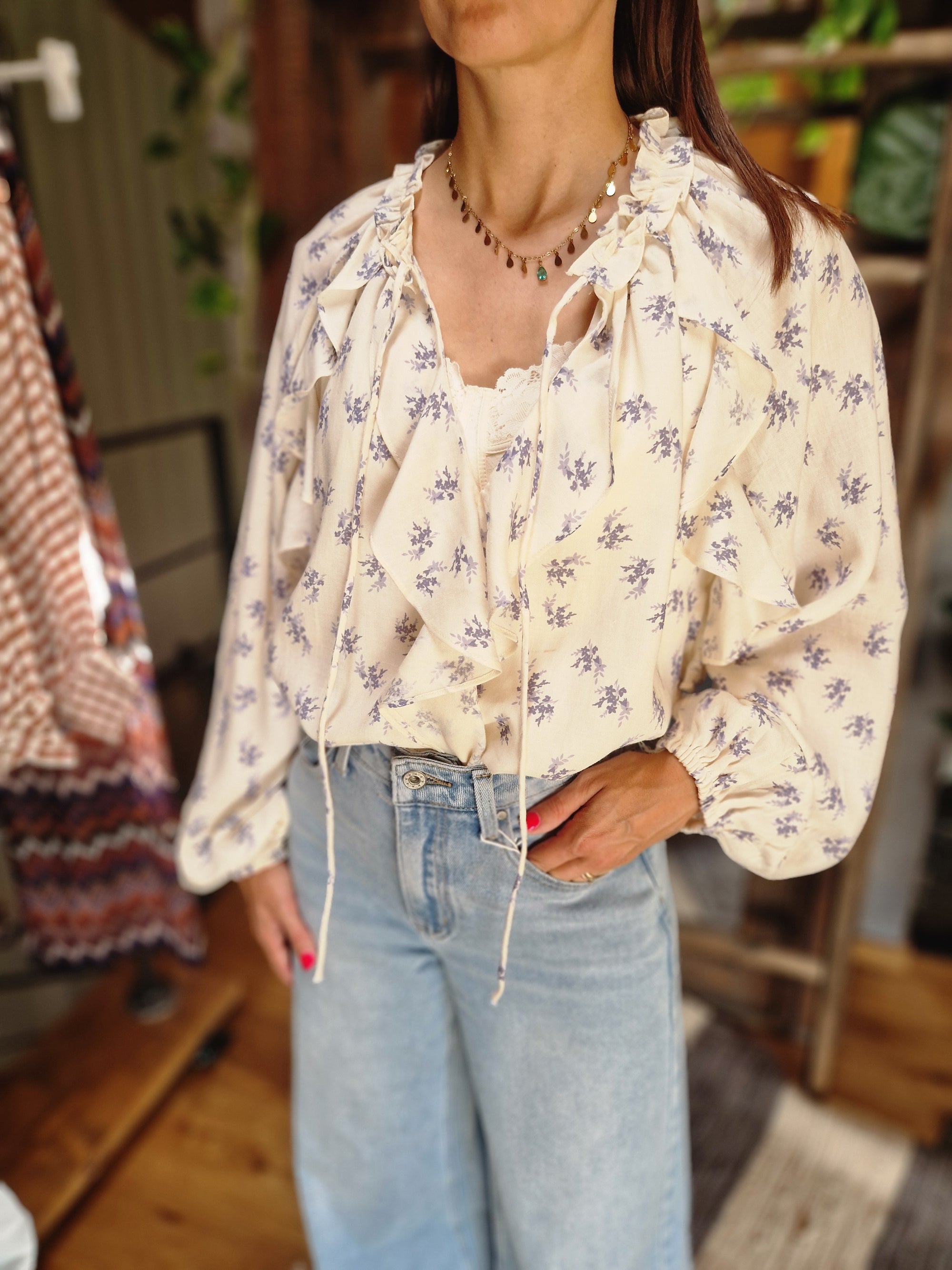 BLUSA FIORELLINI
