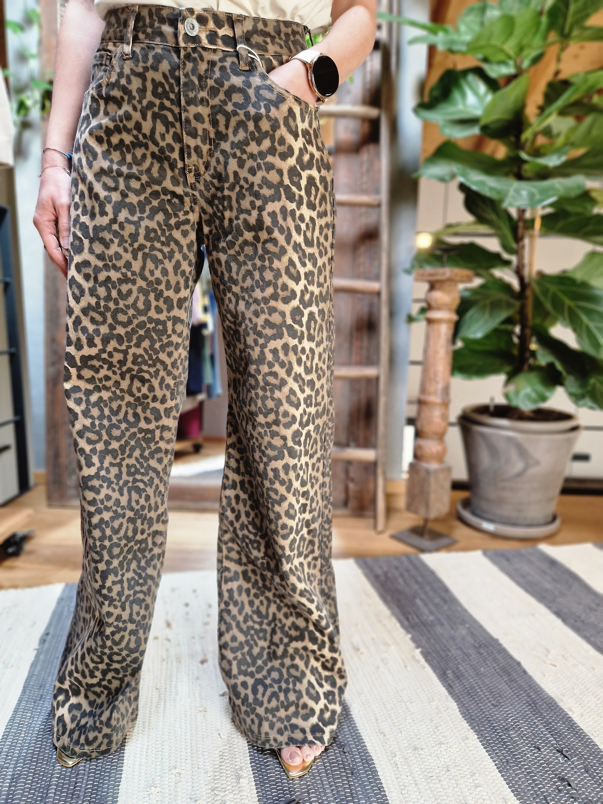 PANTALONI ANIMALIER