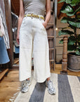JEANS CULOTTE PANNA