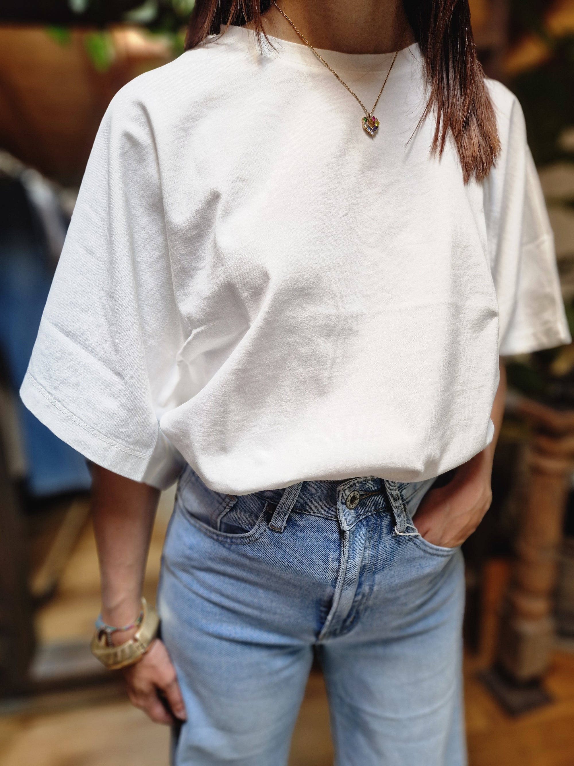 T-SHIRT MANICHE LARGHE