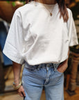 T-SHIRT MANICHE LARGHE