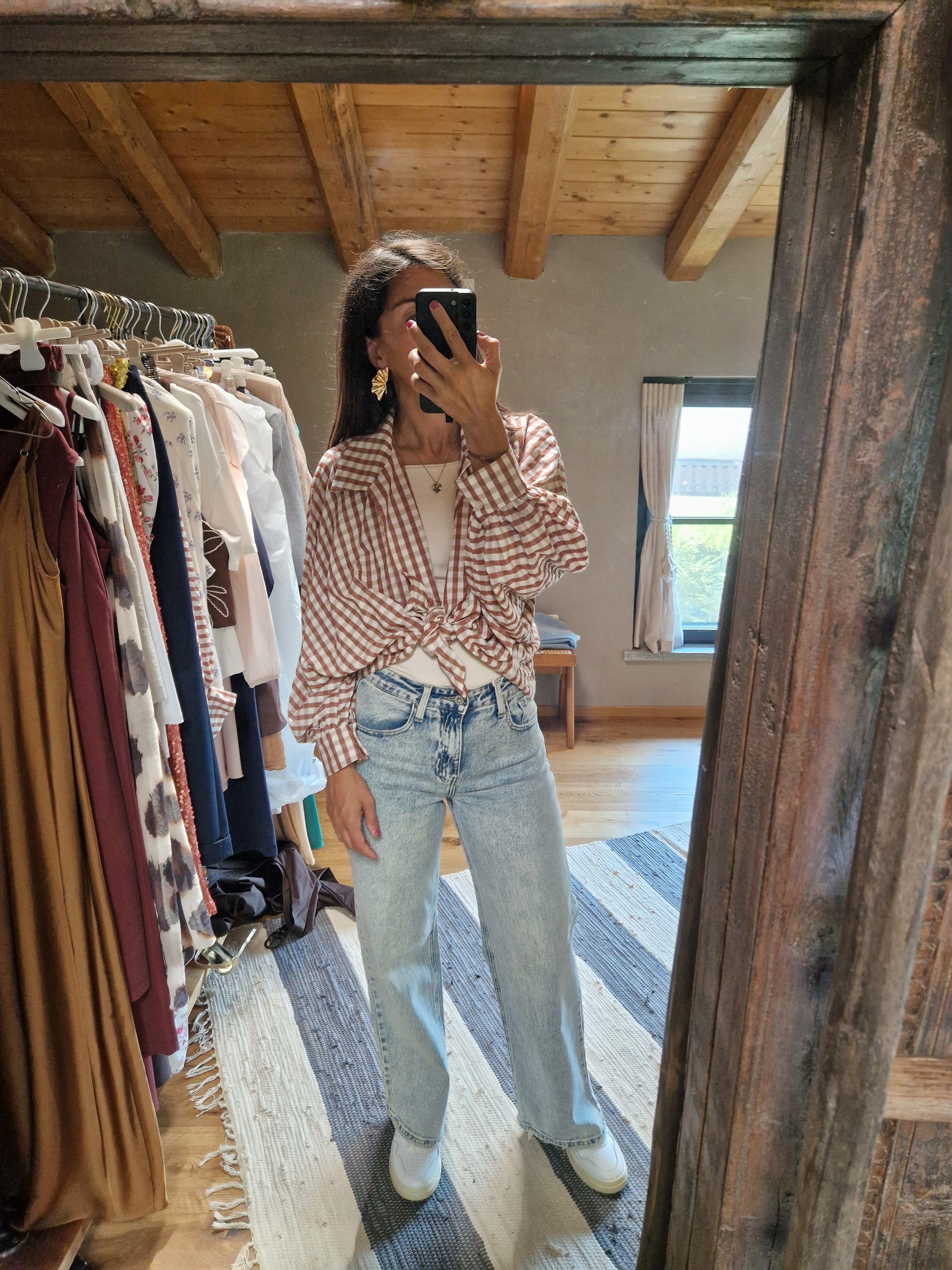CAMICIA CHECK NODO
