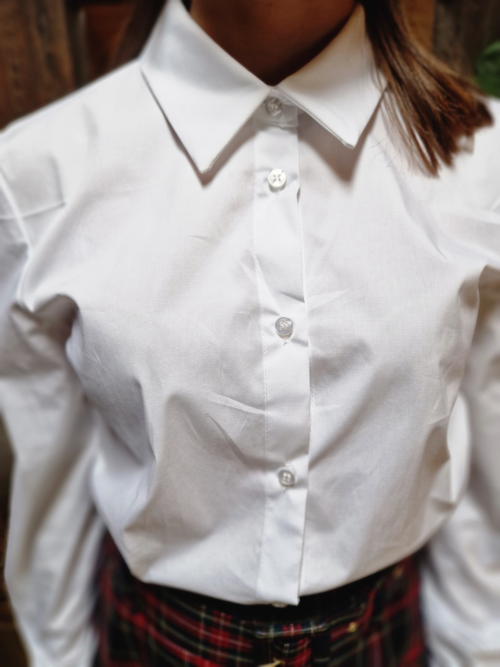 CAMICIA IN COTONE CON COLLETTO