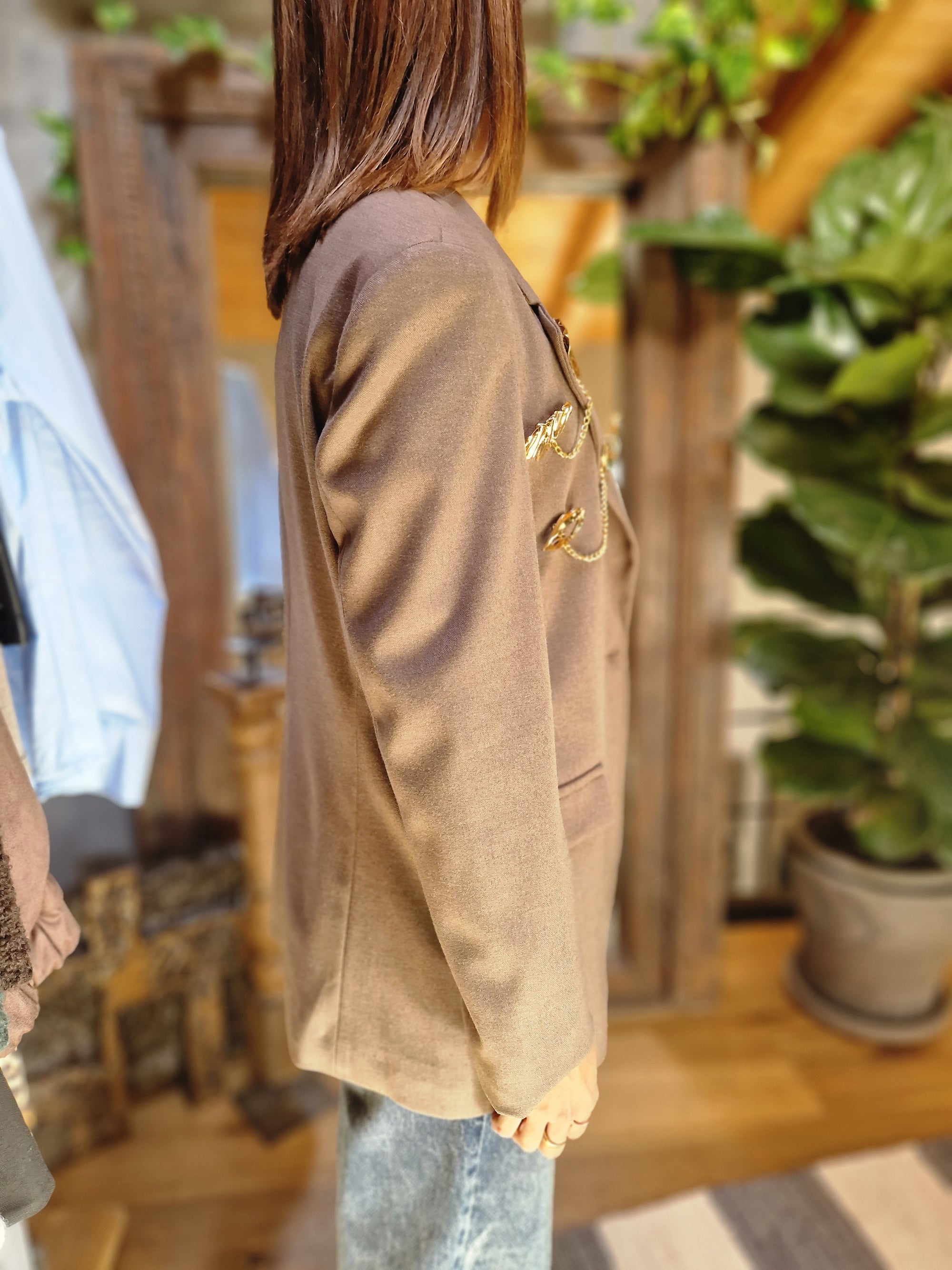 BLAZER FLANELLA SPILLE