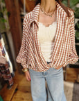 CAMICIA CHECK NODO
