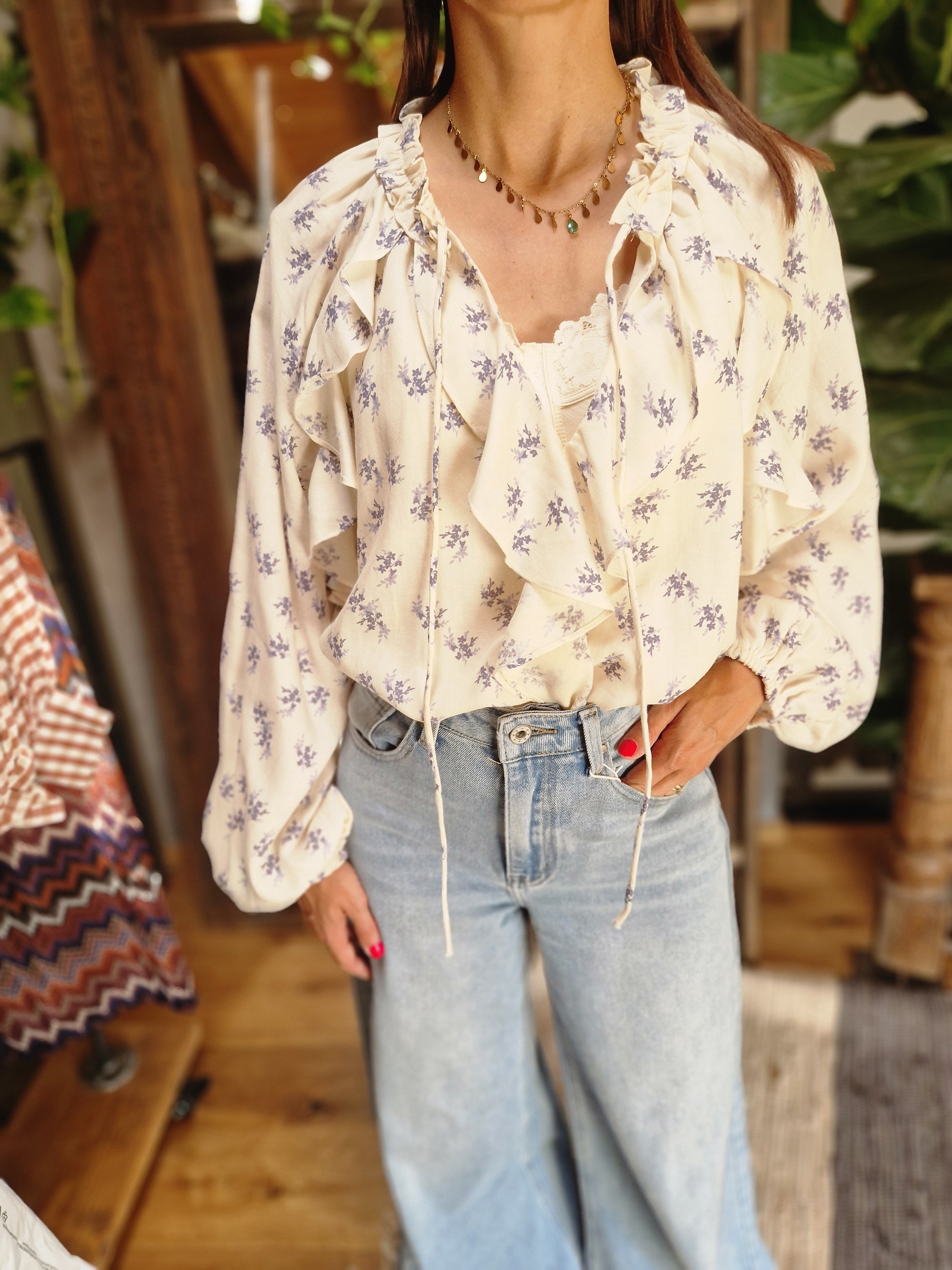BLUSA FIORELLINI