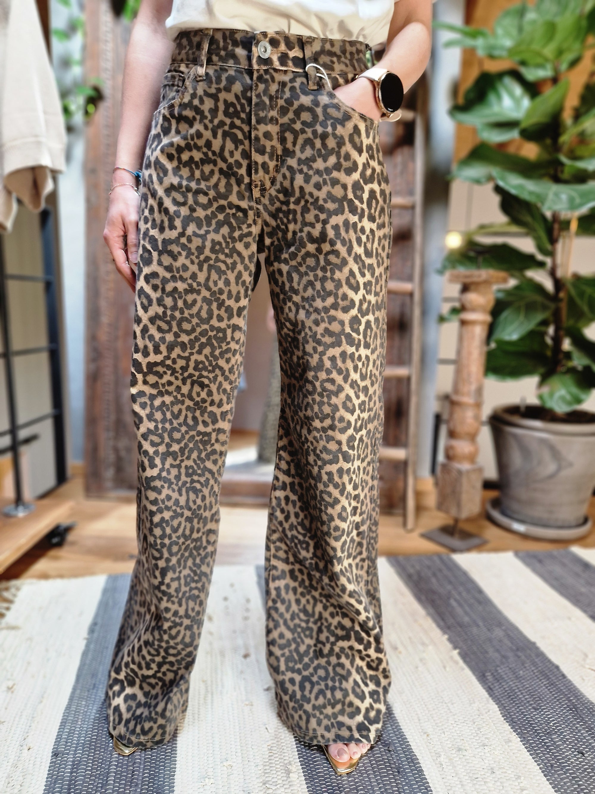 PANTALONI ANIMALIER