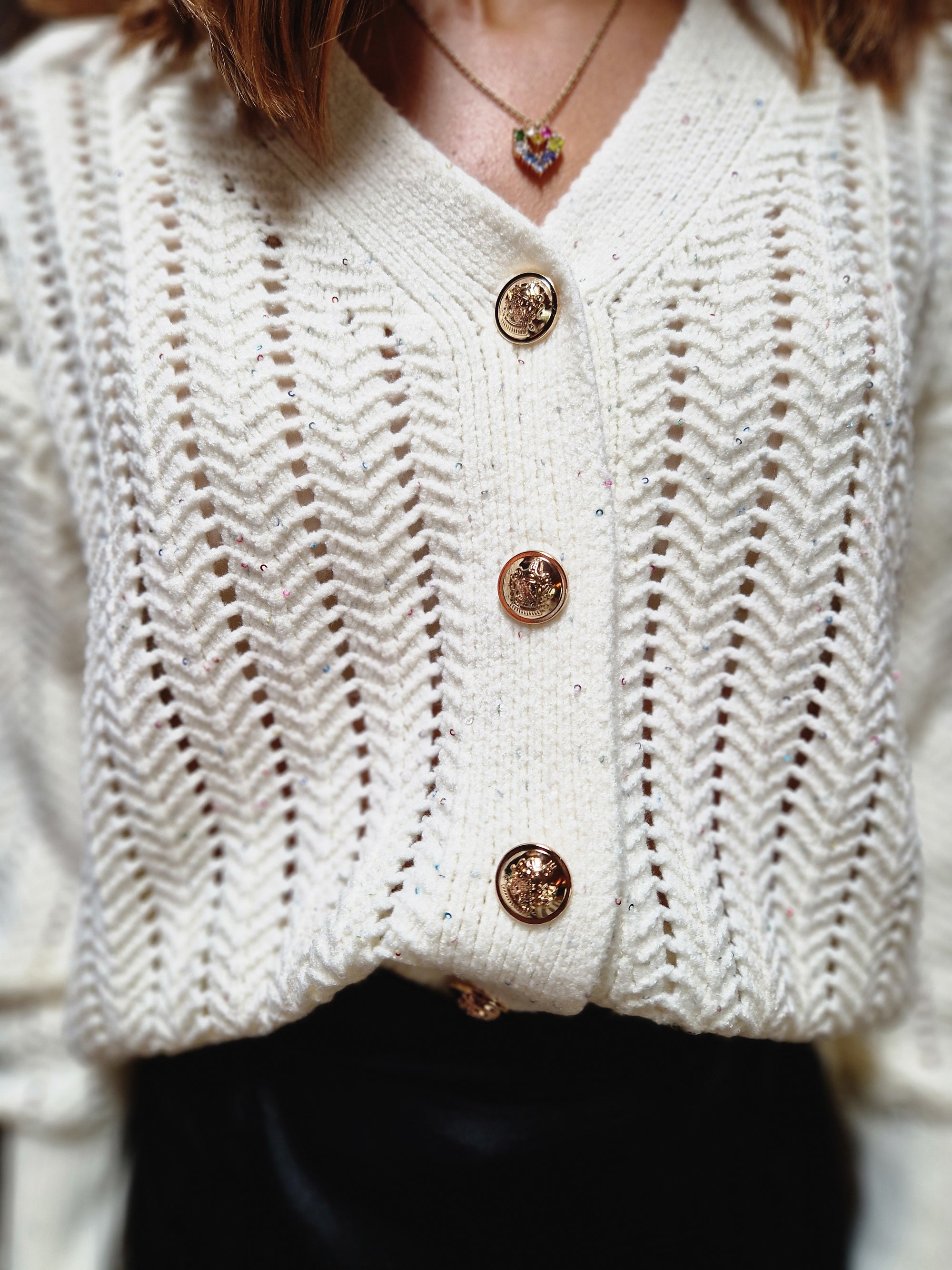 CARDIGAN PAILLETTES