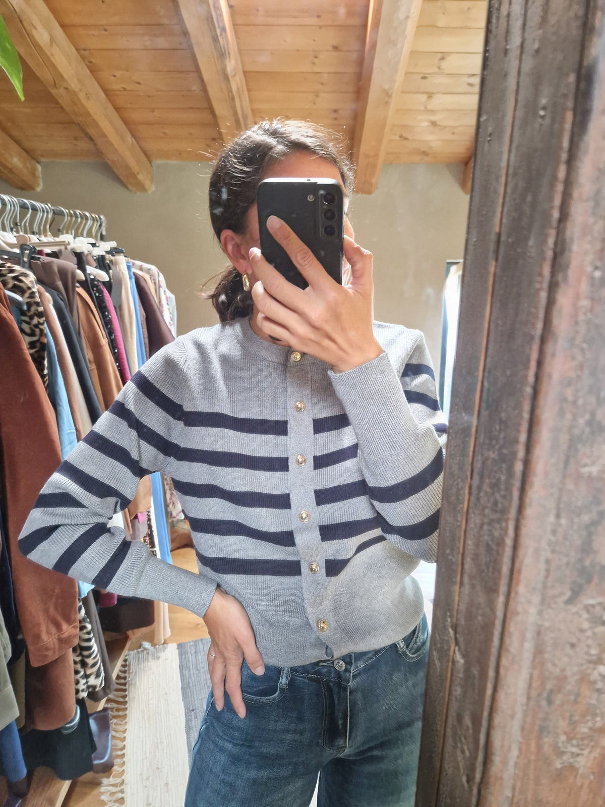 CARDIGAN COREANA RIGHE