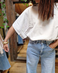 T-SHIRT MANICHE LARGHE