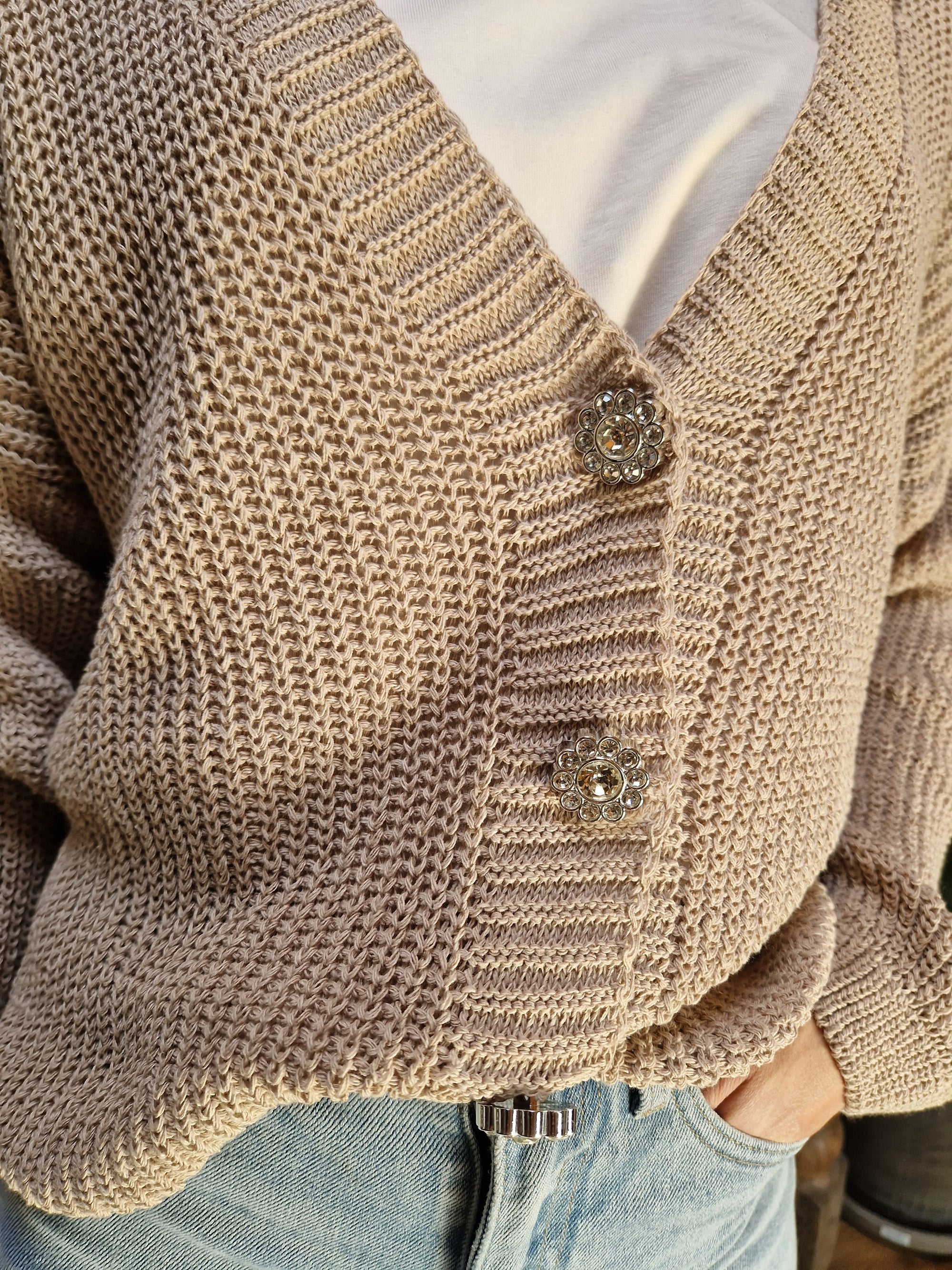 CARDIGAN BOTTONI GIOIELLO