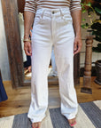 JEANS BIANCO PALAZZO