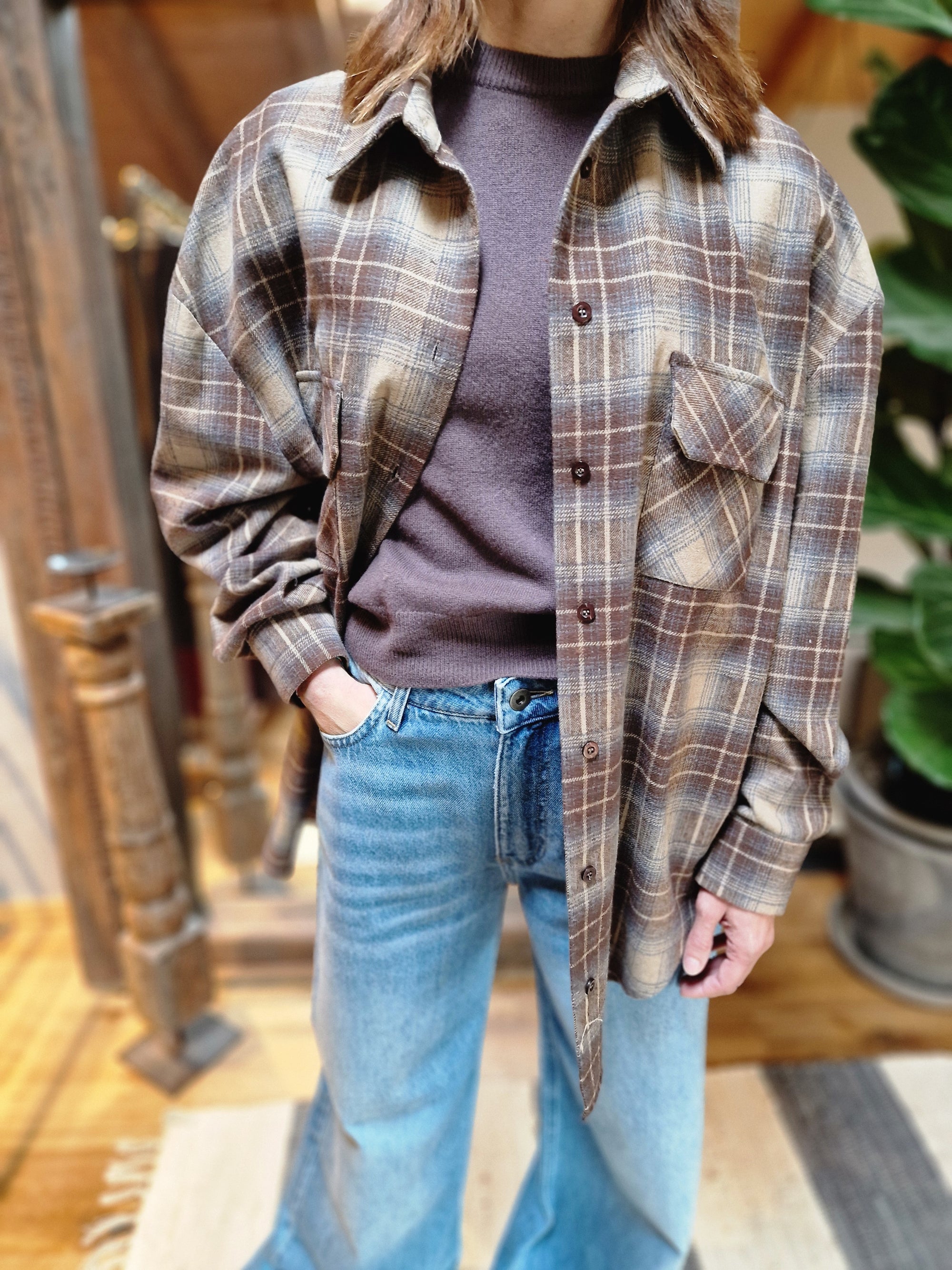 CAMICIA IN FANTASIA CHECK