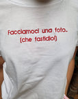 T-SHIRT RICAMO