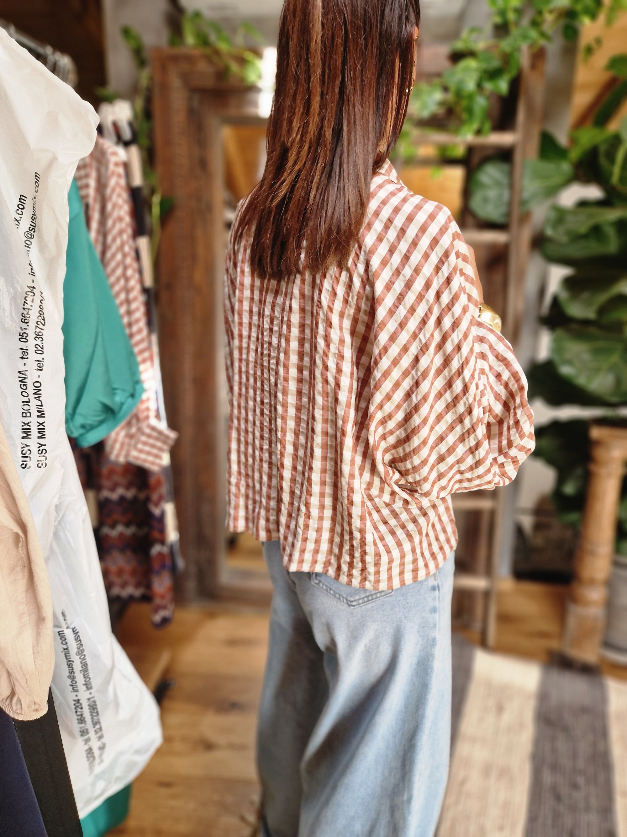 CAMICIA CHECK NODO