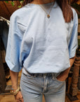 T-SHIRT MANICHE LARGHE