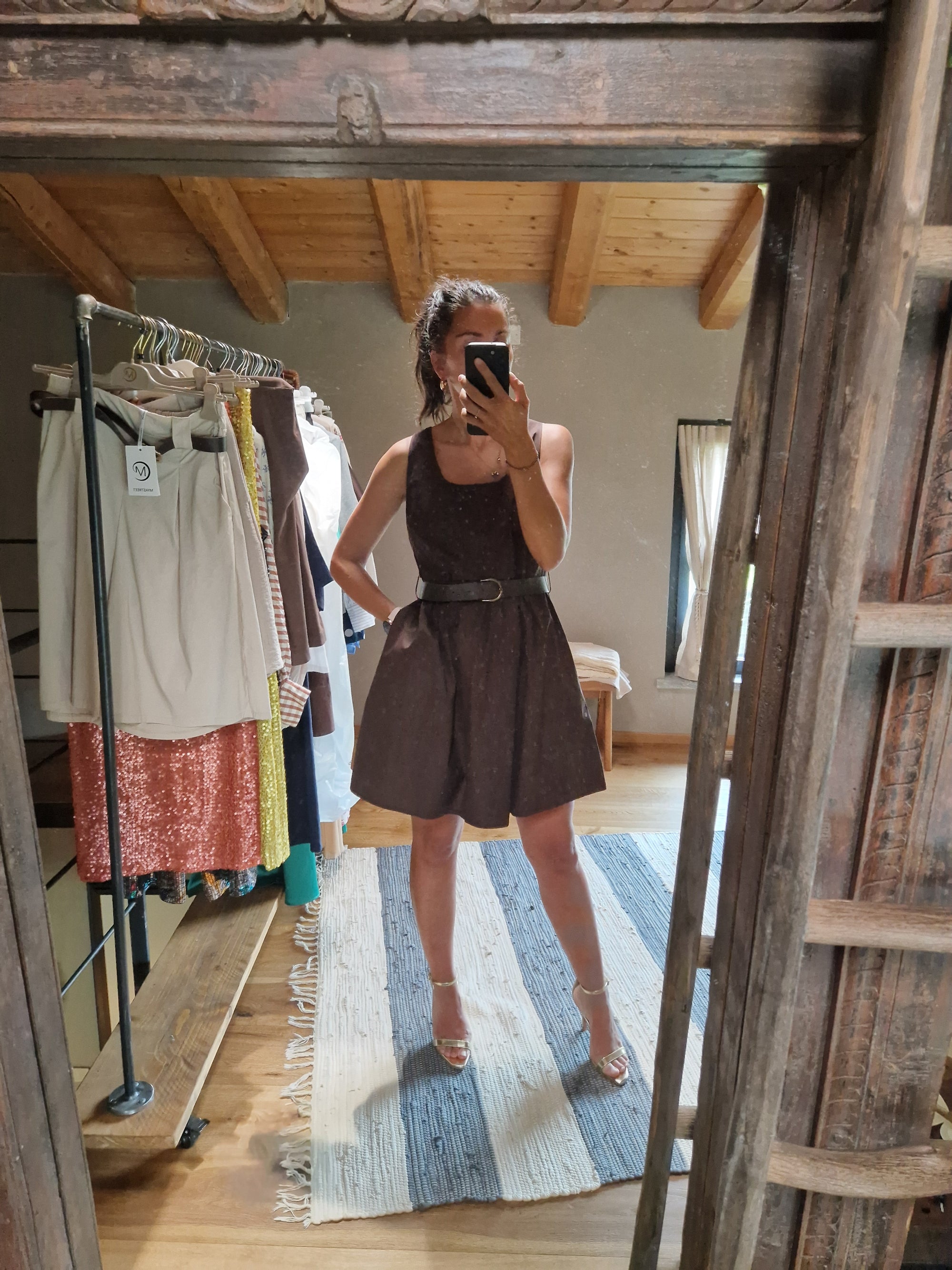 MINI ABITO CINTURA